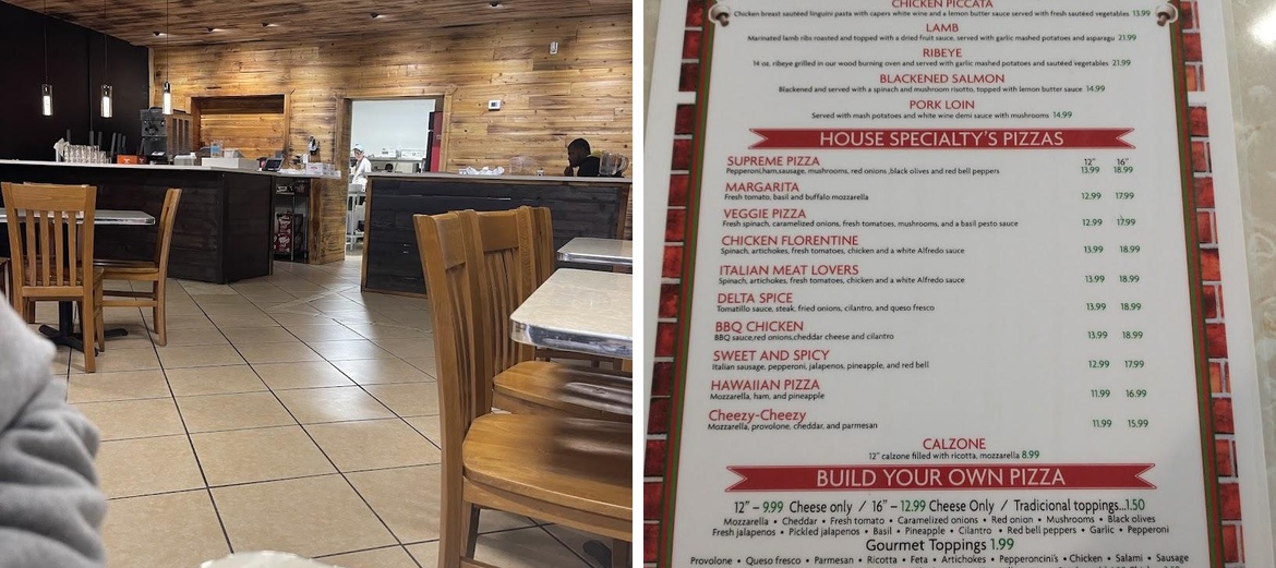 La Pietra-Woodfired Pizza Menu