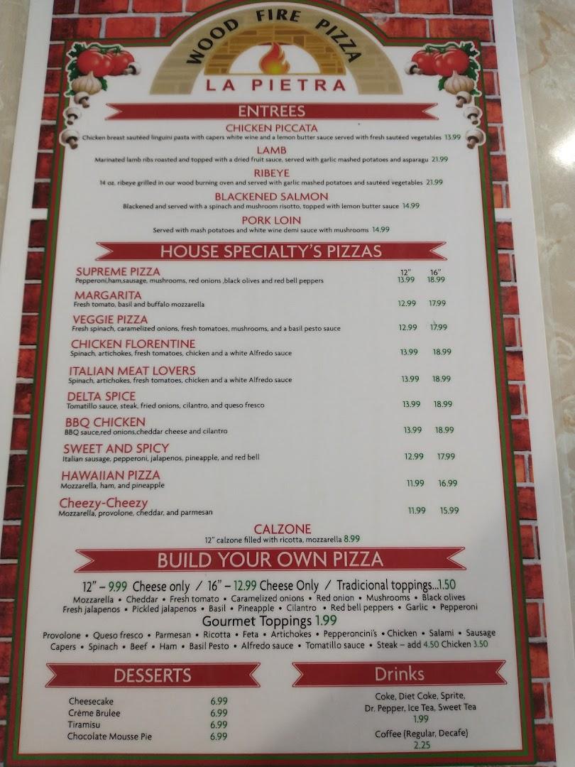 La Pietra-Woodfired Pizza